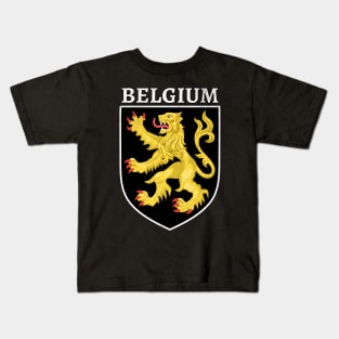 Belgian Coat of Arms Kids T-Shirt